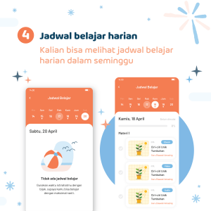 step 4 - jadwal belajar harian